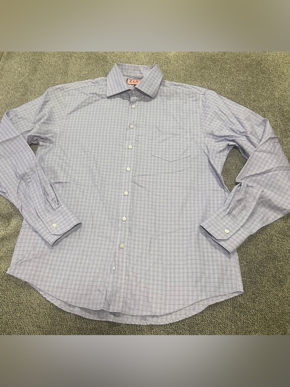 Thomas Pink Slim Fit Traveller Dress Shirt.